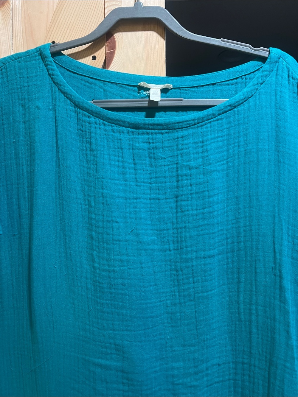 Eileen Fisher Teal Midi Dress